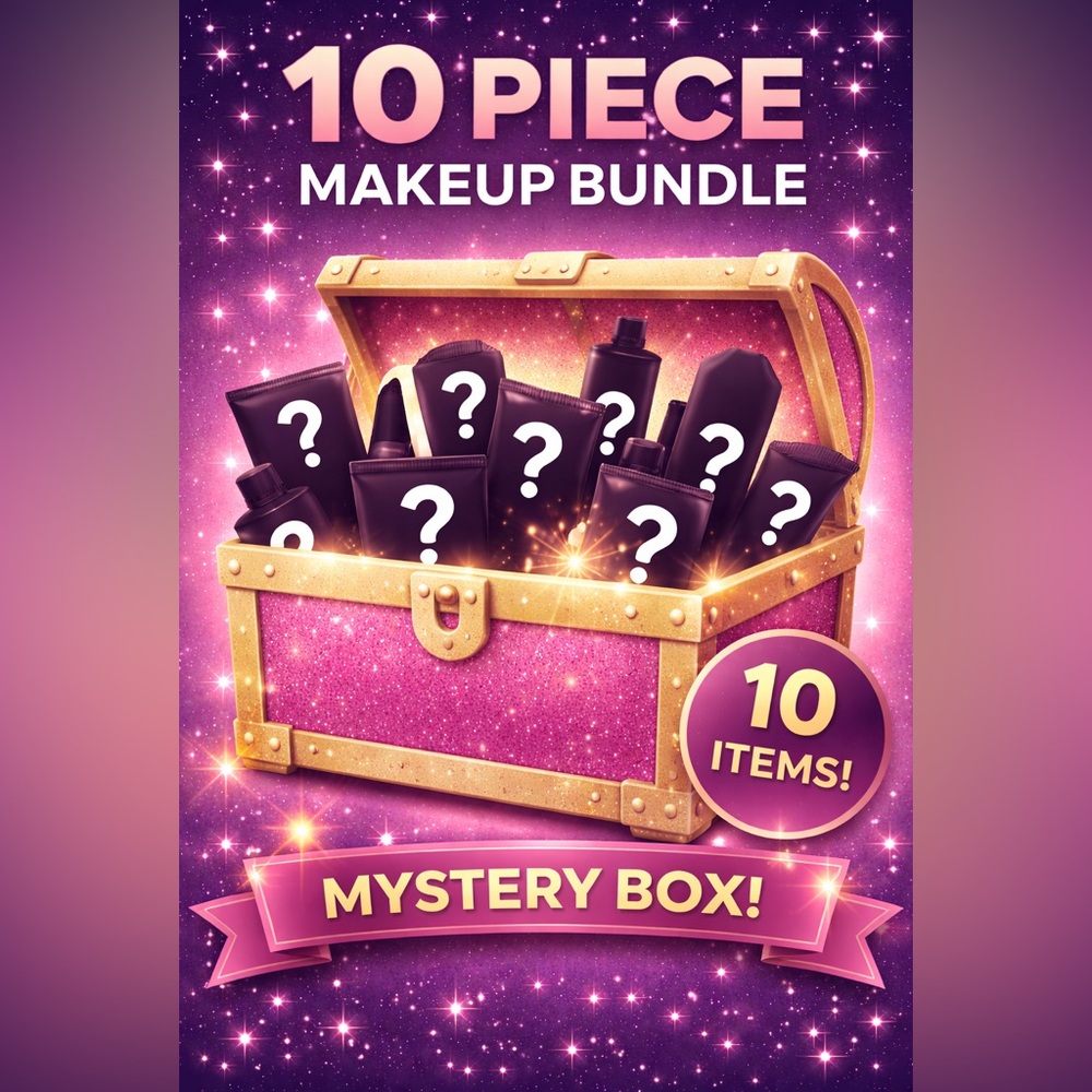 Mystery 10-Piece Women’s Makeup Bundle -
